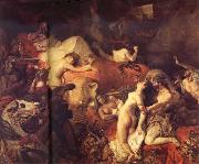 Eugene Delacroix The Death of Sardanapalus oil